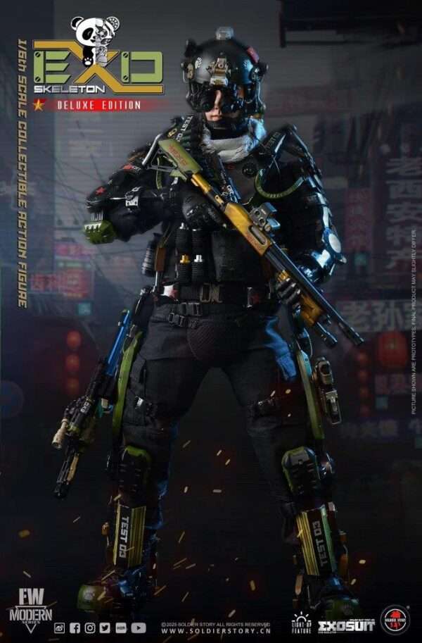 [SS-142] EXO-Skeleton Armor Suit Test -03 “Panda Division” Deluxe Ver. - Image 31