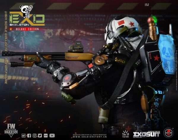 [SS-142] EXO-Skeleton Armor Suit Test -03 “Panda Division” Deluxe Ver. - Image 14