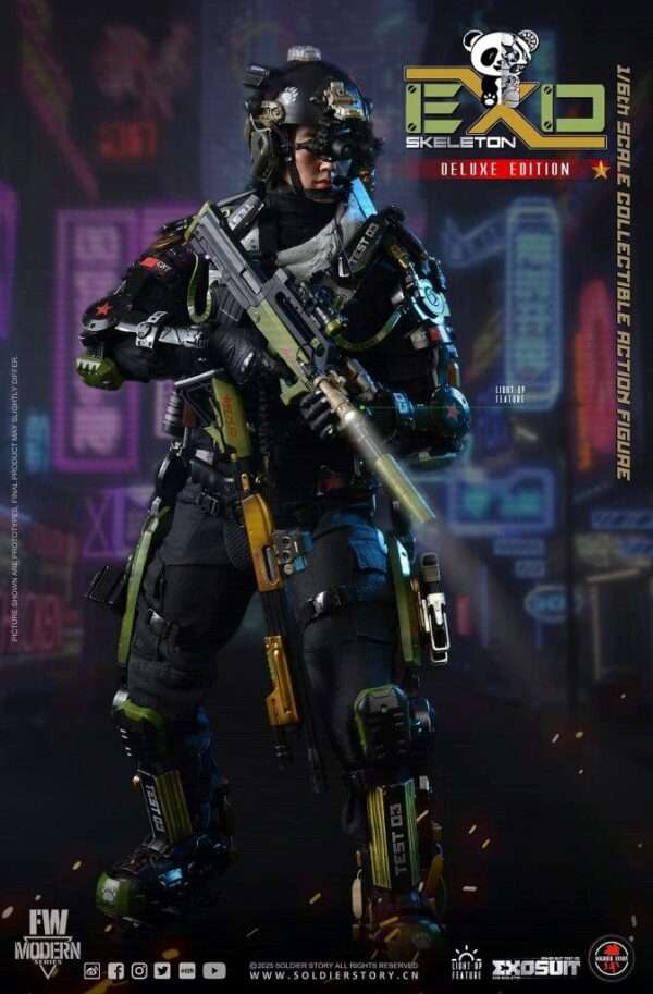 [SS-142] EXO-Skeleton Armor Suit Test -03 “Panda Division” Deluxe Ver. - Image 32