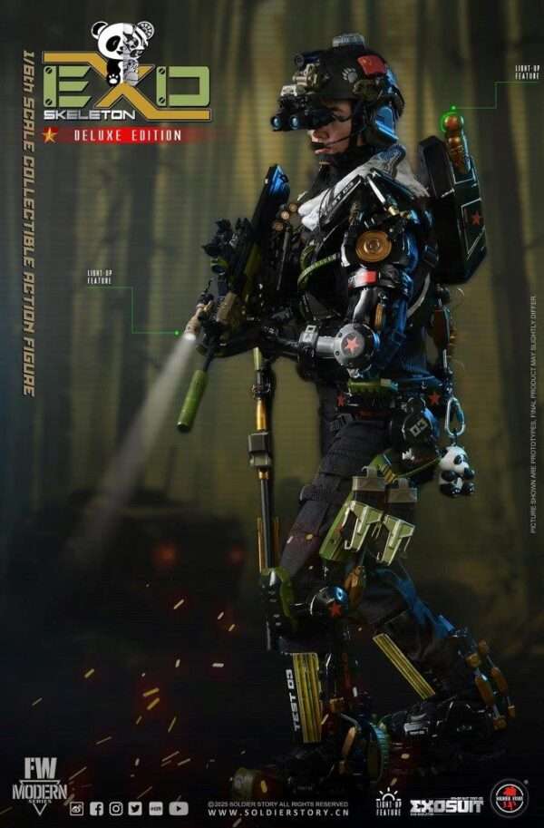 [SS-142] EXO-Skeleton Armor Suit Test -03 “Panda Division” Deluxe Ver. - Image 33
