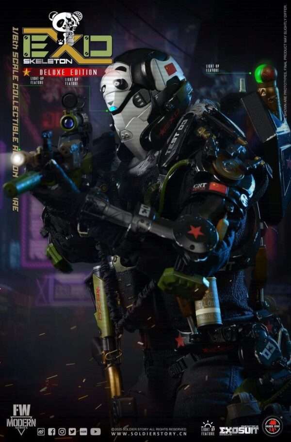 [SS-142] EXO-Skeleton Armor Suit Test -03 “Panda Division” Deluxe Ver. - Image 34