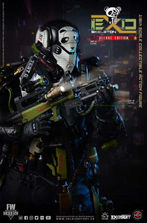 [SS-142] EXO-Skeleton Armor Suit Test -03 “Panda Division” Deluxe Ver. - Image 35