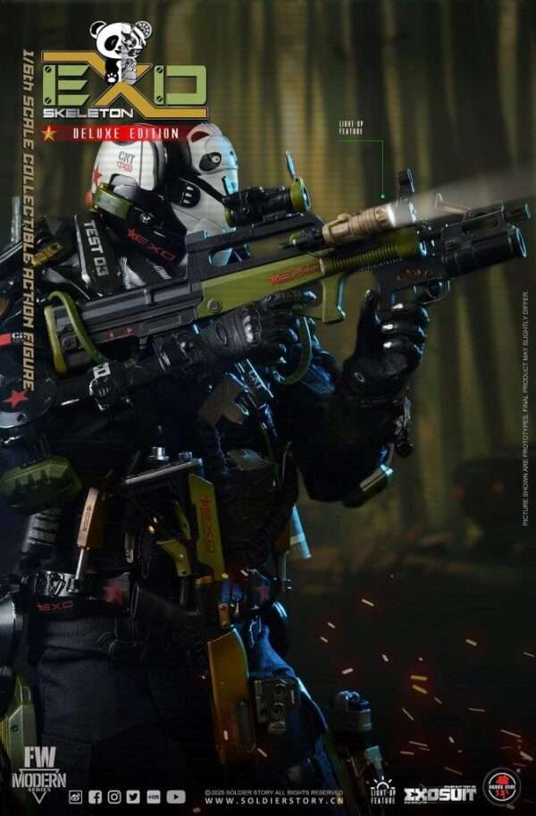 [SS-142] EXO-Skeleton Armor Suit Test -03 “Panda Division” Deluxe Ver. - Image 37