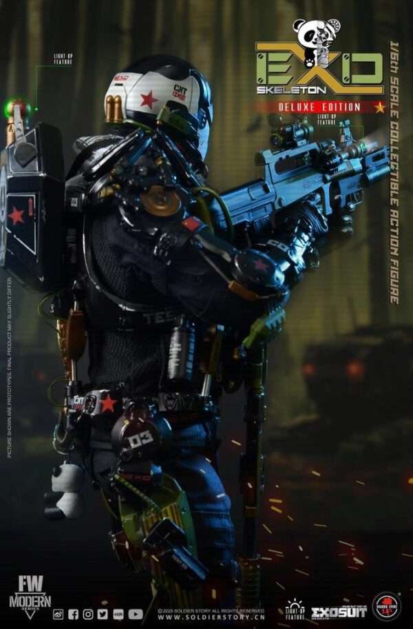 [SS-142] EXO-Skeleton Armor Suit Test -03 “Panda Division” Deluxe Ver. - Image 38