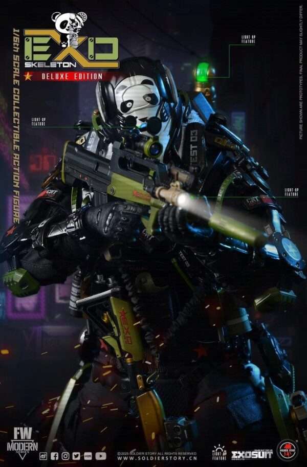[SS-142] EXO-Skeleton Armor Suit Test -03 “Panda Division” Deluxe Ver. - Image 39