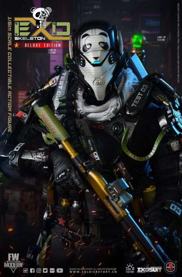 [SS-142] EXO-Skeleton Armor Suit Test -03 “Panda Division” Deluxe Ver. - Image 40