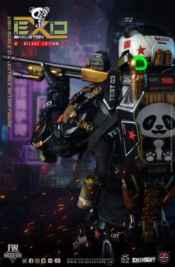 [SS-142] EXO-Skeleton Armor Suit Test -03 “Panda Division” Deluxe Ver. - Image 41