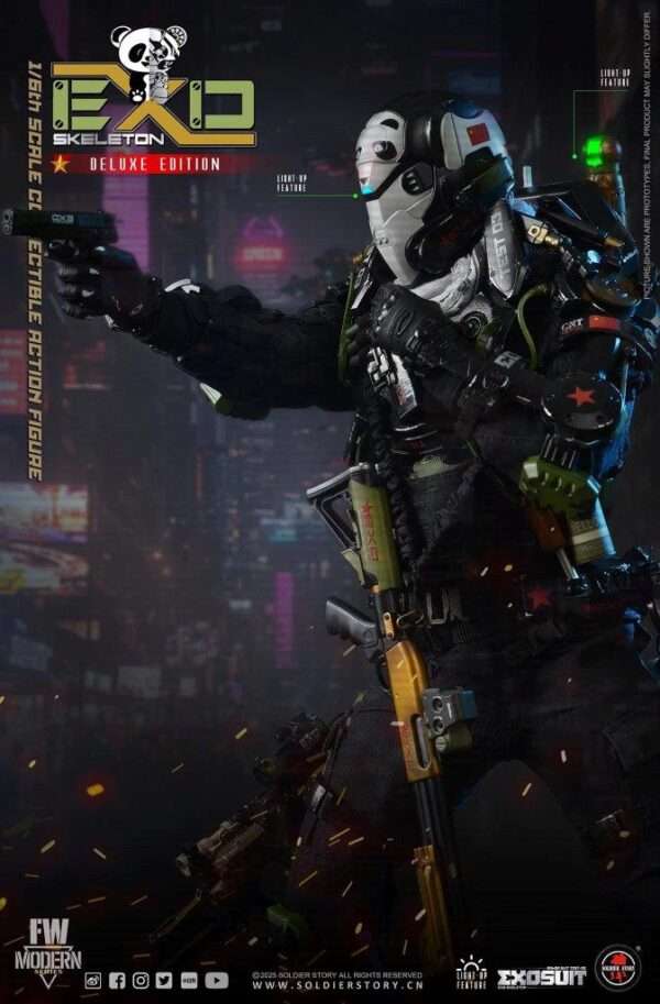 [SS-142] EXO-Skeleton Armor Suit Test -03 “Panda Division” Deluxe Ver. - Image 43