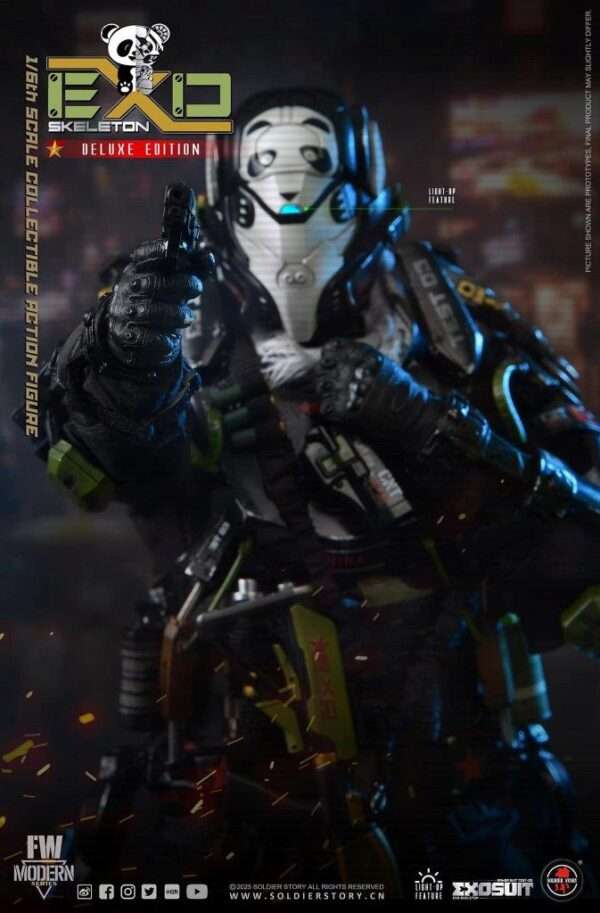 [SS-142] EXO-Skeleton Armor Suit Test -03 “Panda Division” Deluxe Ver. - Image 44