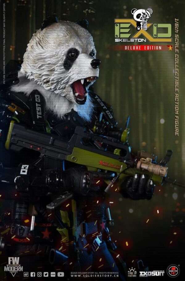 [SS-142] EXO-Skeleton Armor Suit Test -03 “Panda Division” Deluxe Ver. - Image 47
