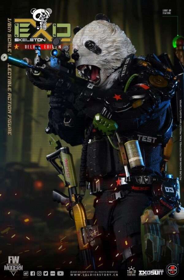 [SS-142] EXO-Skeleton Armor Suit Test -03 “Panda Division” Deluxe Ver. - Image 48