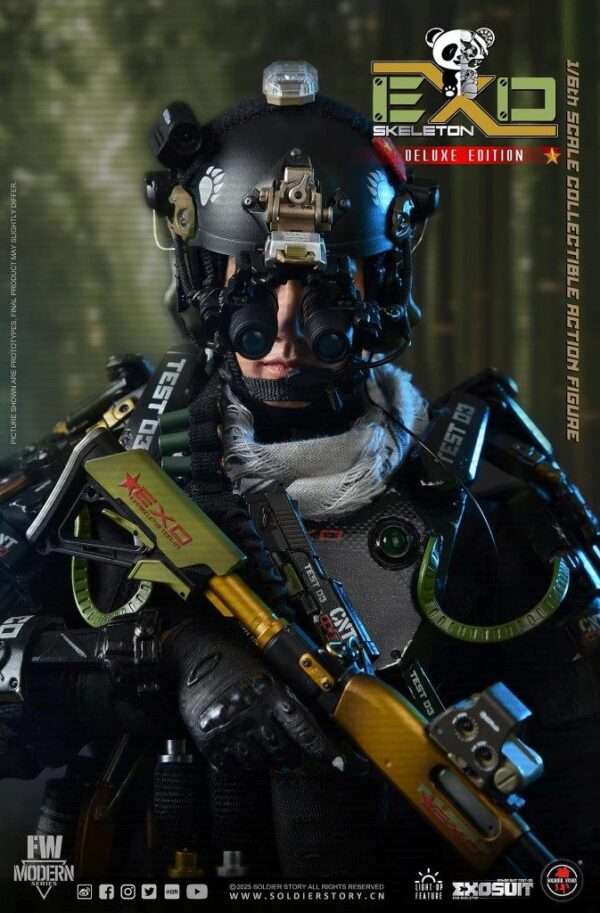 [SS-142] EXO-Skeleton Armor Suit Test -03 “Panda Division” Deluxe Ver. - Image 49