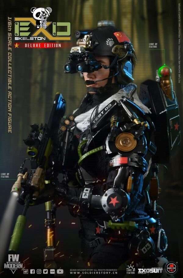 [SS-142] EXO-Skeleton Armor Suit Test -03 “Panda Division” Deluxe Ver. - Image 50