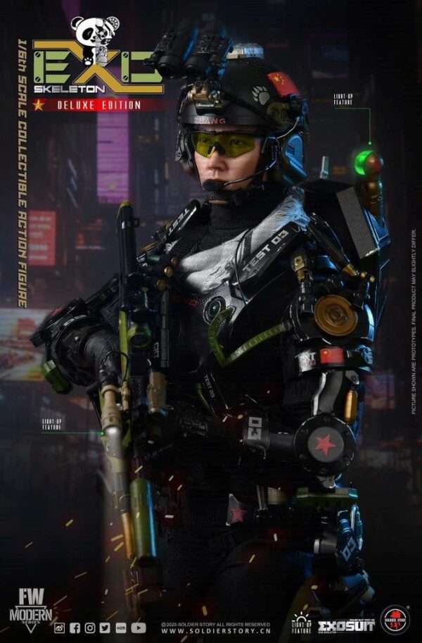 [SS-142] EXO-Skeleton Armor Suit Test -03 “Panda Division” Deluxe Ver. - Image 53