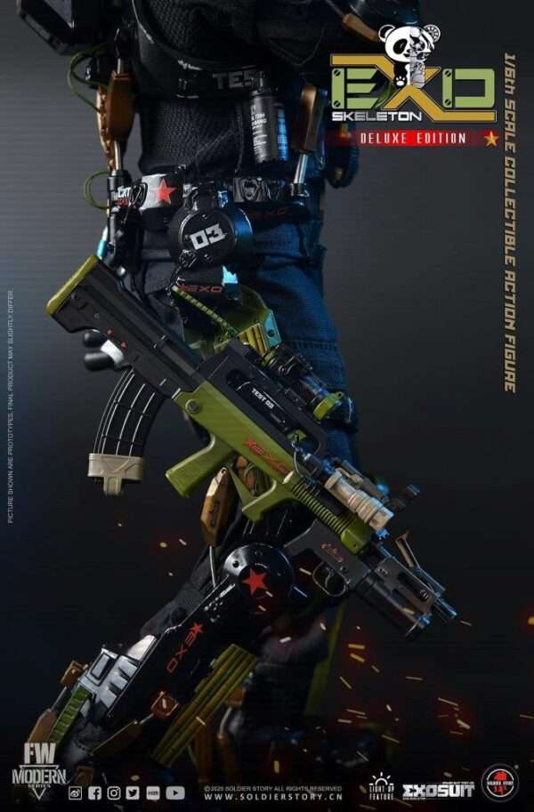 [SS-142] EXO-Skeleton Armor Suit Test -03 “Panda Division” Deluxe Ver. - Image 58