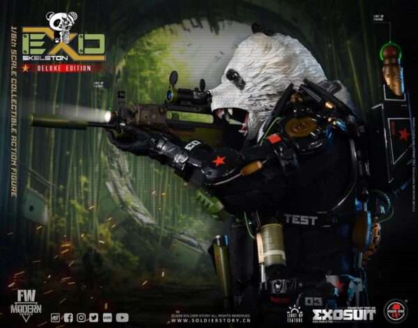 [SS-142] EXO-Skeleton Armor Suit Test -03 “Panda Division” Deluxe Ver. - Image 17