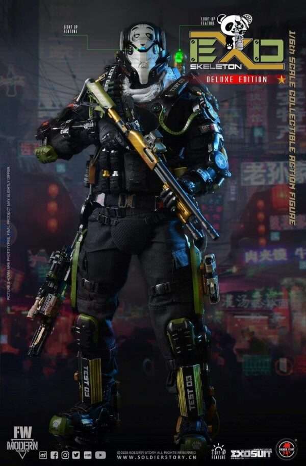 [SS-142] EXO-Skeleton Armor Suit Test -03 “Panda Division” Deluxe Ver. - Image 18