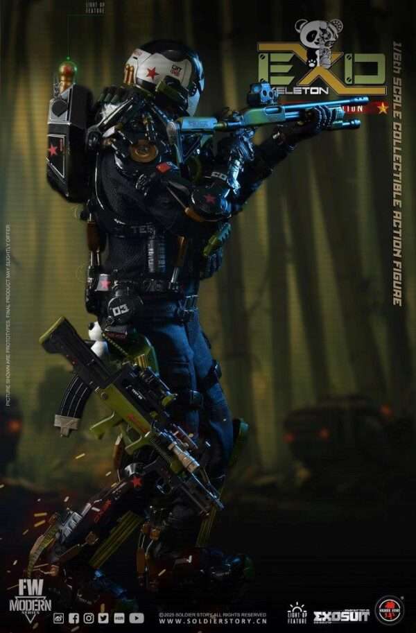 [SS-142] EXO-Skeleton Armor Suit Test -03 “Panda Division” Deluxe Ver. - Image 20
