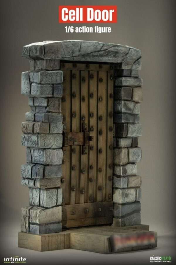 [IK-31696] Castle Cell Door Diorama - Image 7