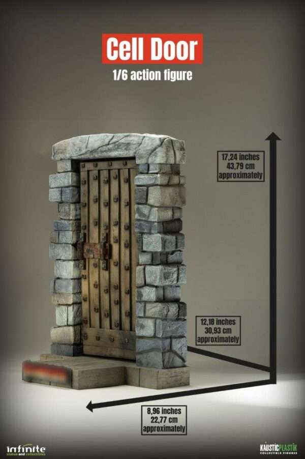 [IK-31696] Castle Cell Door Diorama - Image 9