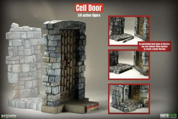[IK-31696] Castle Cell Door Diorama