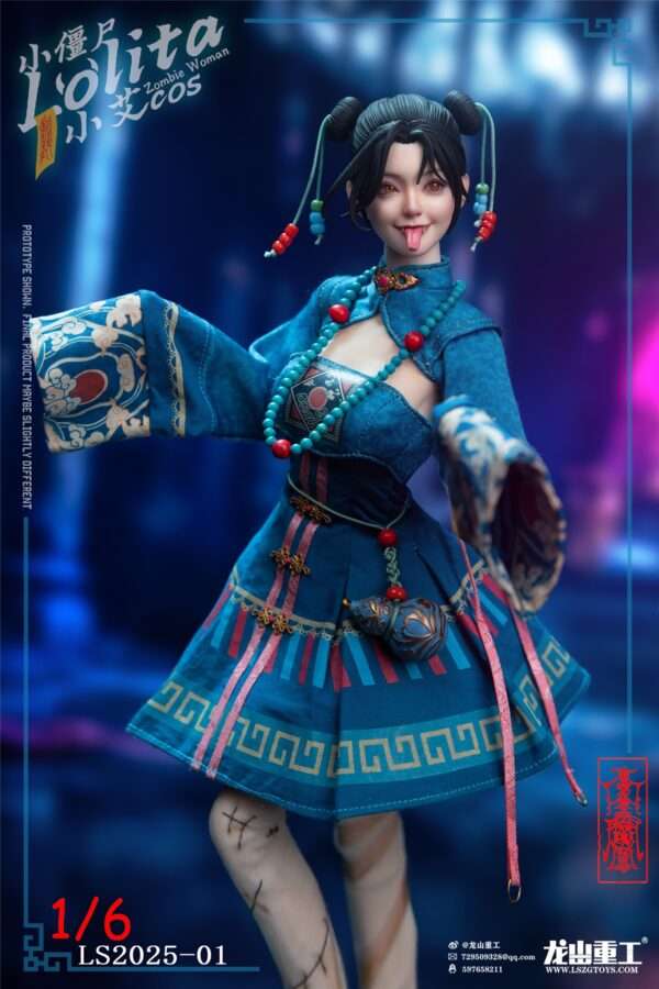 [LS-2025-01A] Olita Little Zombie Lolita Xiao Ai cosplayer Uniform Luxury Edition - Image 14