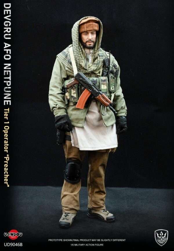 [UD-9046B] DEVGRU AFO Neptune Tier 1 Operator Medal of Honor "Preacher" - Image 12