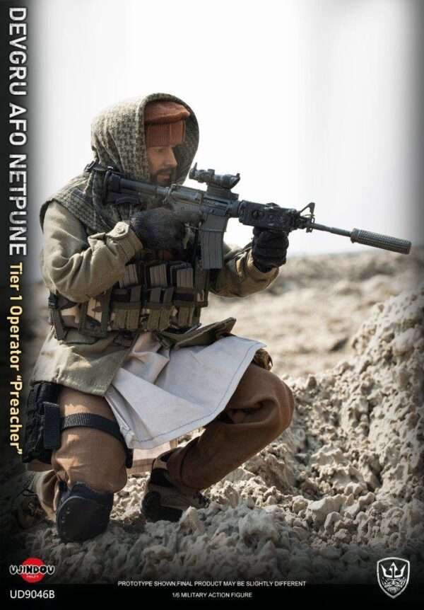 [UD-9046B] DEVGRU AFO Neptune Tier 1 Operator Medal of Honor "Preacher" - Image 3