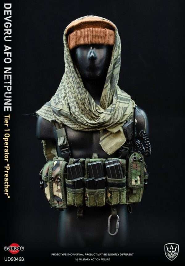 [UD-9046B] DEVGRU AFO Neptune Tier 1 Operator Medal of Honor "Preacher" - Image 27