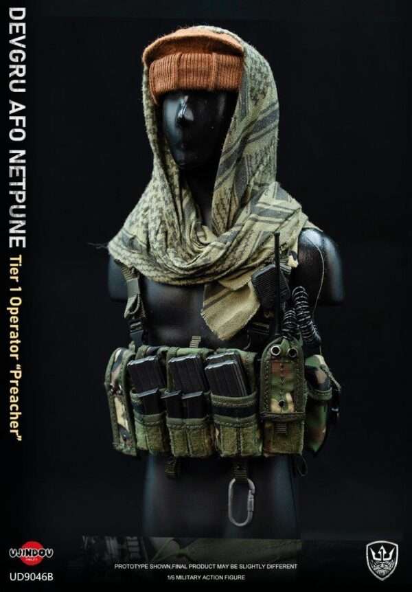 [UD-9046B] DEVGRU AFO Neptune Tier 1 Operator Medal of Honor "Preacher" - Image 28