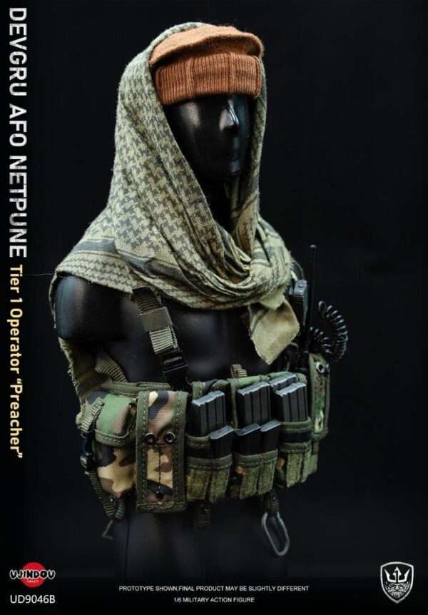[UD-9046B] DEVGRU AFO Neptune Tier 1 Operator Medal of Honor "Preacher" - Image 29
