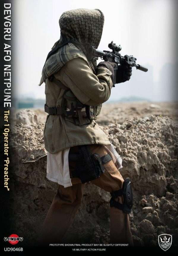 [UD-9046B] DEVGRU AFO Neptune Tier 1 Operator Medal of Honor "Preacher" - Image 4