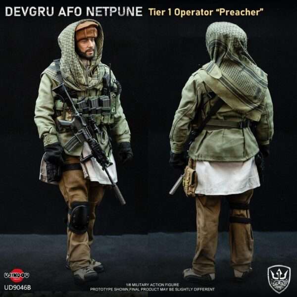 [UD-9046B] DEVGRU AFO Neptune Tier 1 Operator Medal of Honor "Preacher" - Image 40