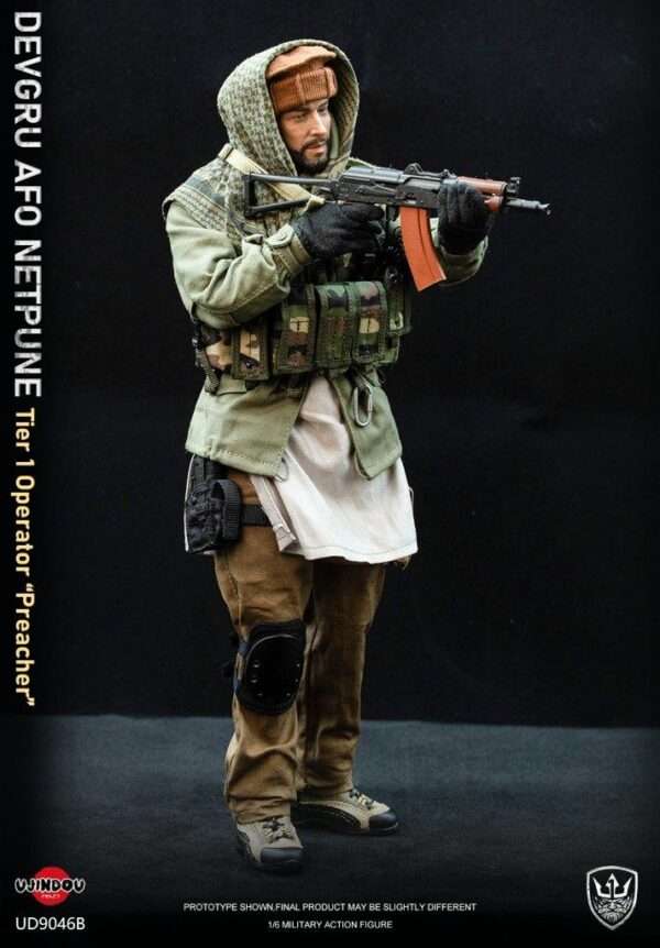 [UD-9046B] DEVGRU AFO Neptune Tier 1 Operator Medal of Honor "Preacher" - Image 9