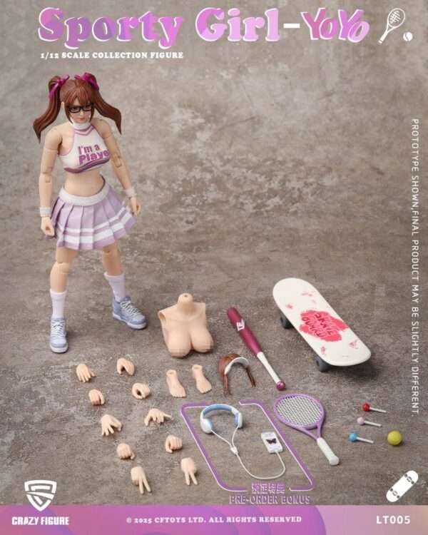 [CF-LT005] 1:12 Sport Girl YOYO