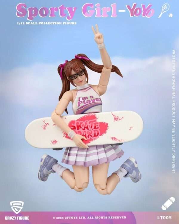 [CF-LT005] 1:12 Sport Girl YOYO - Image 11