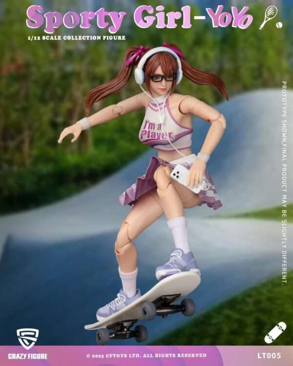 [CF-LT005] 1:12 Sport Girl YOYO - Image 9