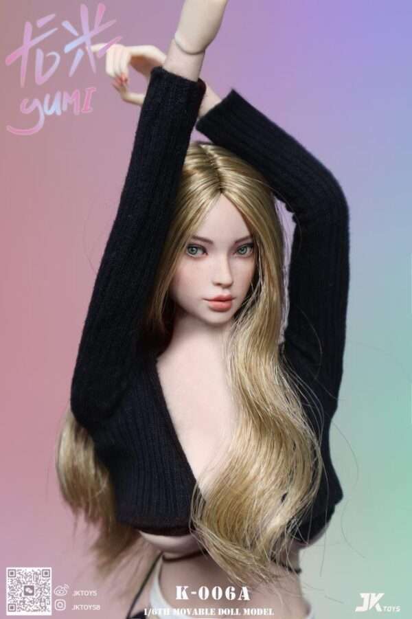 [JKT-K006] Multiracial Beauty Head Sculpture Yumi - Image 6