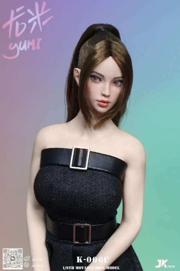 [JKT-K006] Multiracial Beauty Head Sculpture Yumi - Image 9