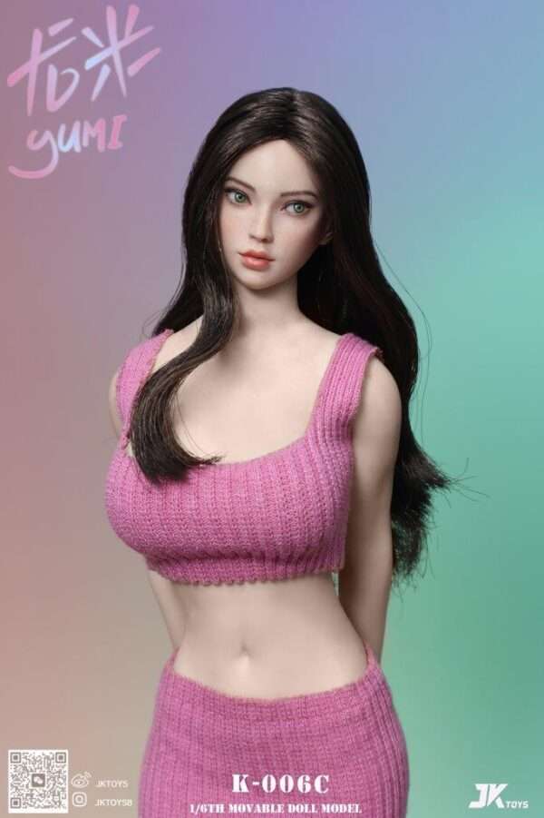 [JKT-K006] Multiracial Beauty Head Sculpture Yumi - Image 13
