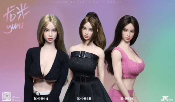 [JKT-K006] Multiracial Beauty Head Sculpture Yumi