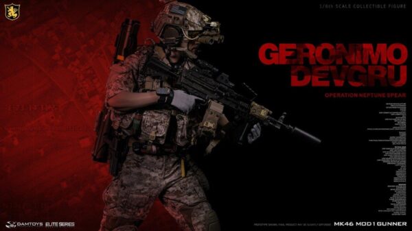 [DAM-78107] DEVGRU Operation Neptune Spear “GERONIMO”MK46 MOD1 GUNNER - Image 2