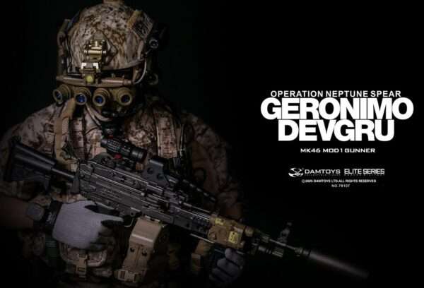 [DAM-78107] DEVGRU Operation Neptune Spear “GERONIMO”MK46 MOD1 GUNNER - Image 3