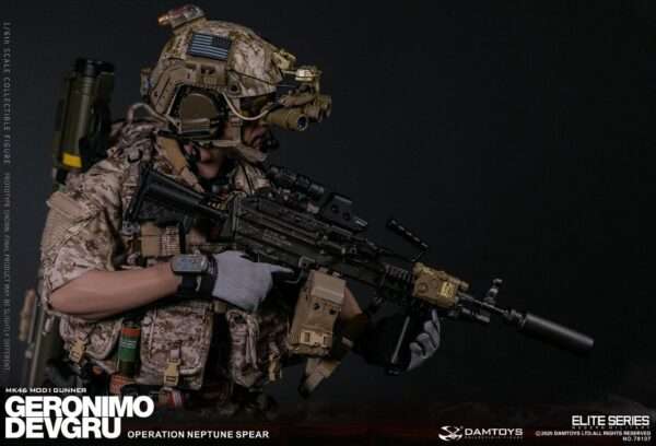 [DAM-78107] DEVGRU Operation Neptune Spear “GERONIMO”MK46 MOD1 GUNNER - Image 4