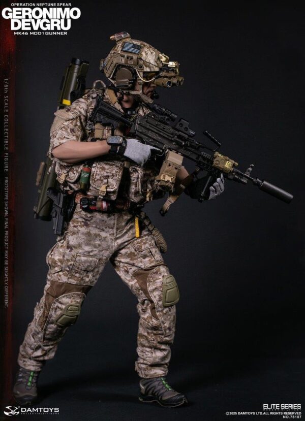 [DAM-78107] DEVGRU Operation Neptune Spear “GERONIMO”MK46 MOD1 GUNNER - Image 5