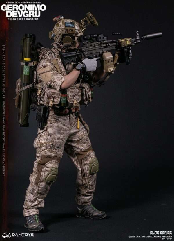 [DAM-78107] DEVGRU Operation Neptune Spear “GERONIMO”MK46 MOD1 GUNNER - Image 6