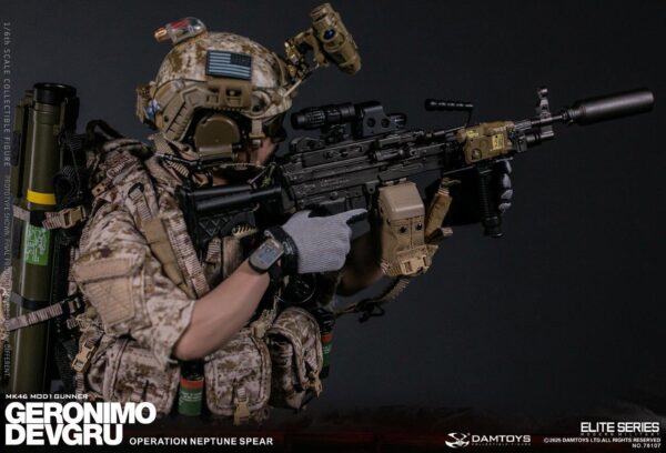 [DAM-78107] DEVGRU Operation Neptune Spear “GERONIMO”MK46 MOD1 GUNNER - Image 7