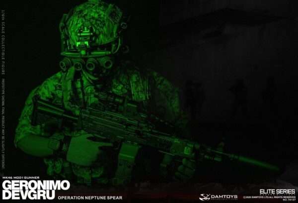 [DAM-78107] DEVGRU Operation Neptune Spear “GERONIMO”MK46 MOD1 GUNNER - Image 10