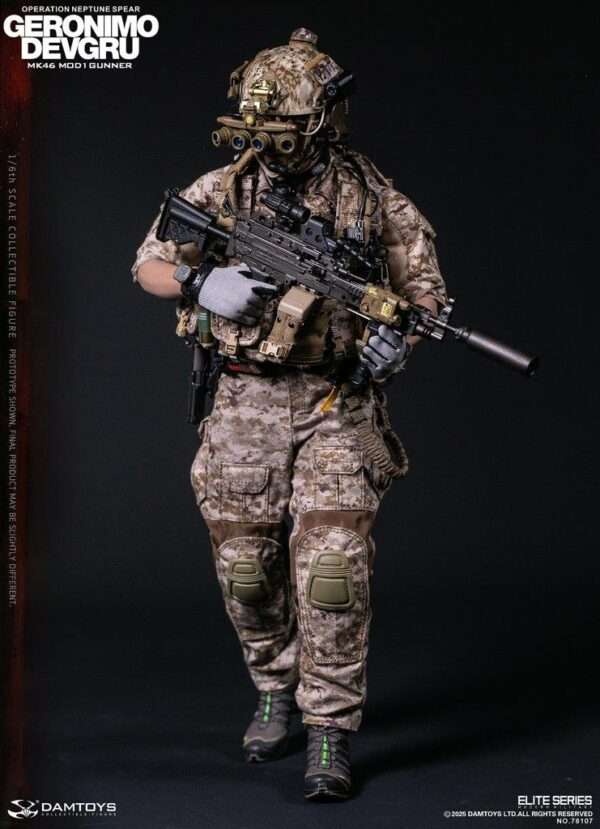 [DAM-78107] DEVGRU Operation Neptune Spear “GERONIMO”MK46 MOD1 GUNNER - Image 12