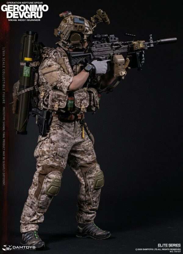 [DAM-78107] DEVGRU Operation Neptune Spear “GERONIMO”MK46 MOD1 GUNNER - Image 13